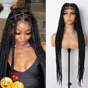 Box braid wigs